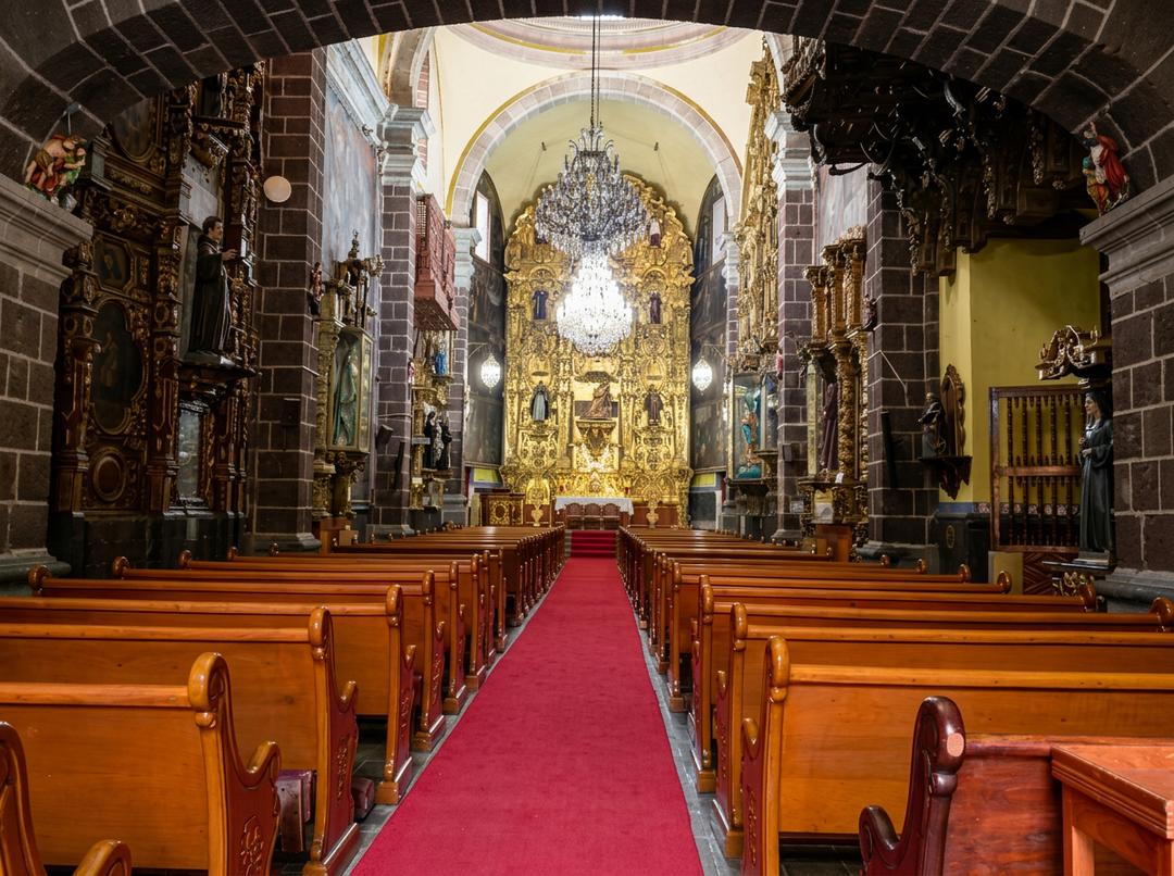 Fachada del Exconvento de Santa María Magdalena